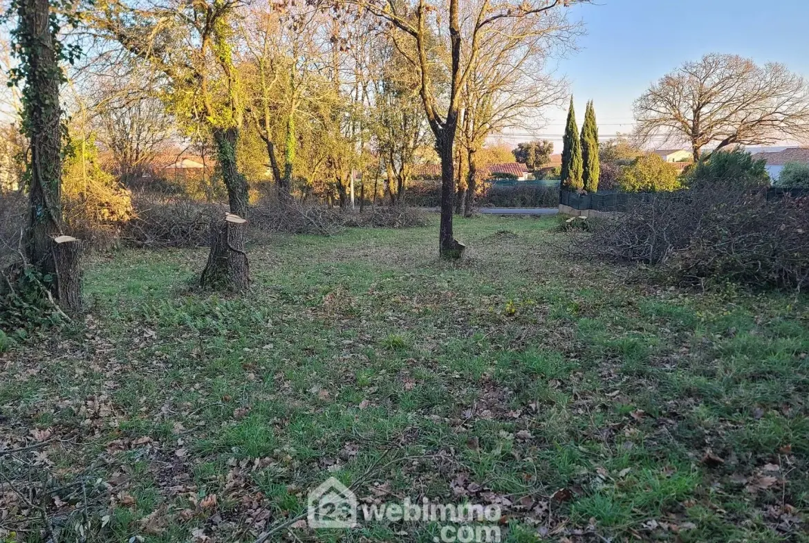 Terrain à bâtir de 546 m² à Talmont-Saint-Hilaire, proche plage et commerces 