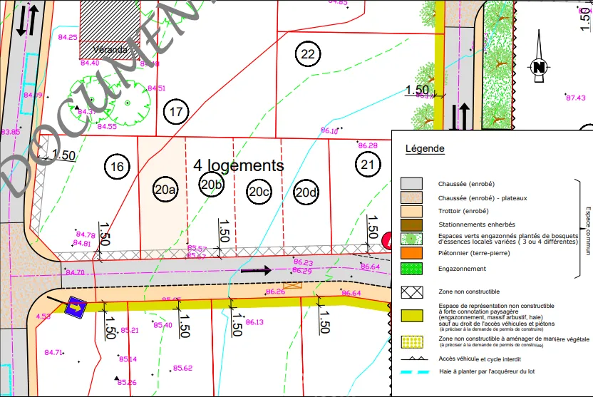 Terrain à bâtir de 164 m² à Saint Macaire en Mauges, proche Cholet et Nantes 