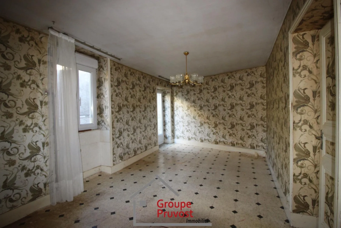Maison de village à rénover avec jardin à Tramayes - Grand potentiel 