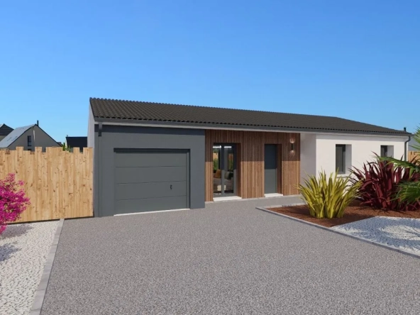 Modèle de maison neuve Corfou 101 m² avec 3 chambres à Availles-en-Châtellerault