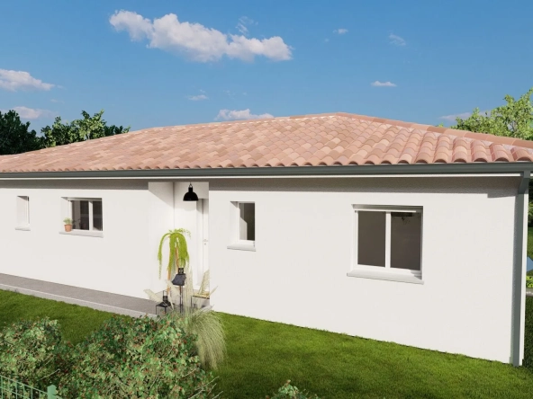 Terrain constructible et maison moderne à Hagetmau - Offres et garanties incluses