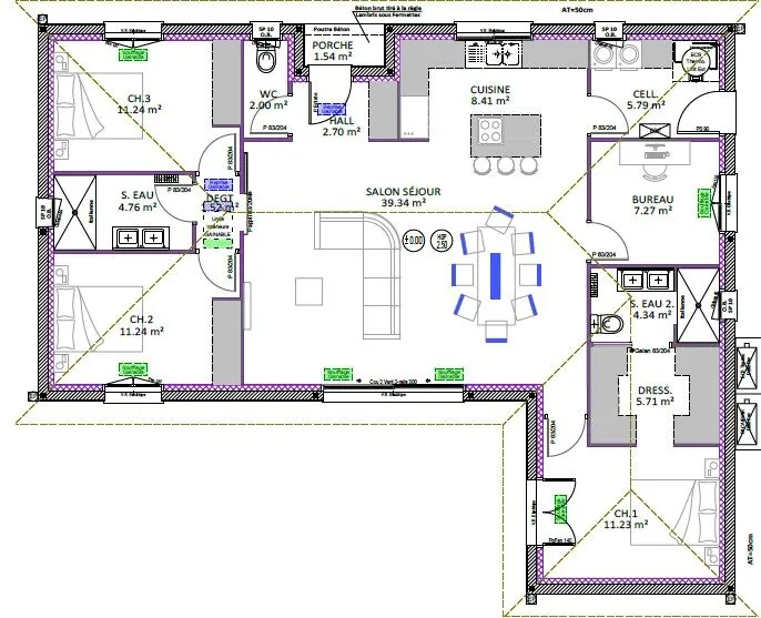 Terrain constructible et maison moderne à Hagetmau - Offres et garanties incluses 