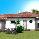 Maison neuve 92 m² avec 3 chambres et garage à Saint-Paul-lès-Dax