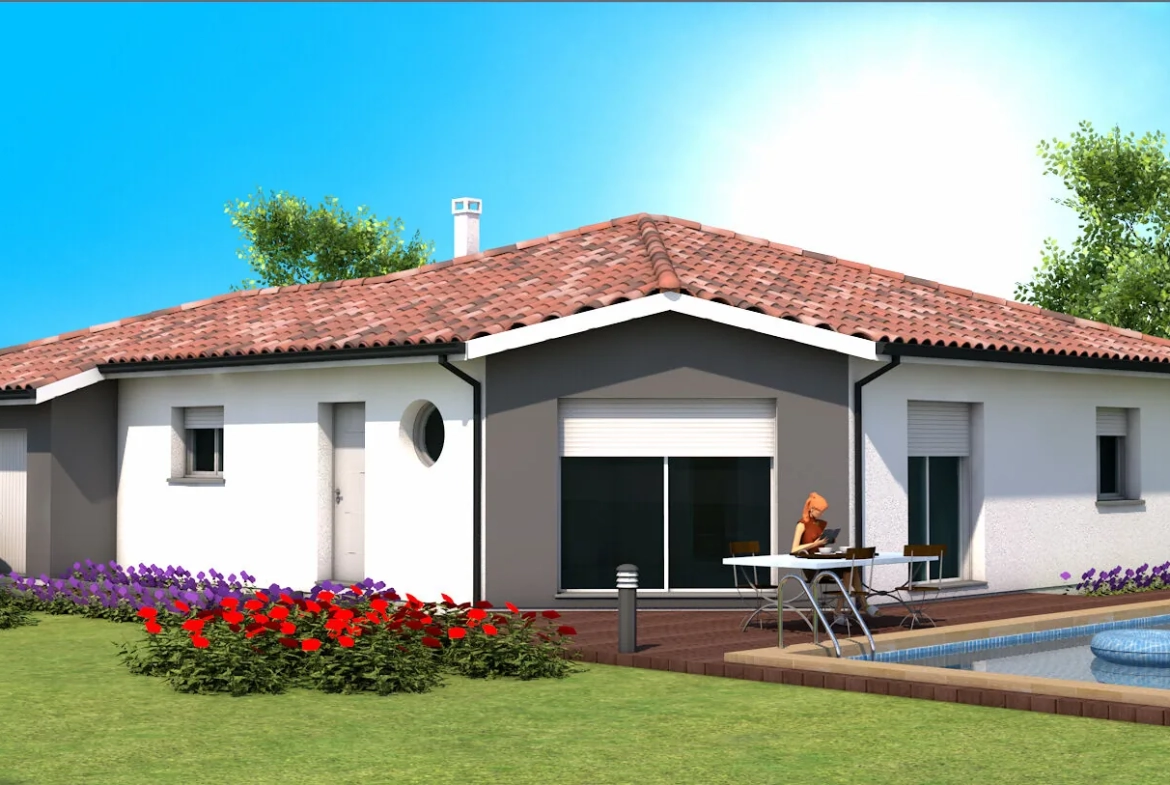 Maison neuve 92 m² avec 3 chambres et garage à Saint-Paul-lès-Dax 