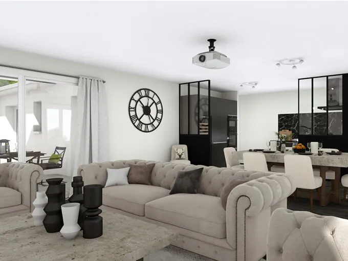 Maison neuve 92 m² avec 3 chambres et garage à Saint-Paul-lès-Dax 