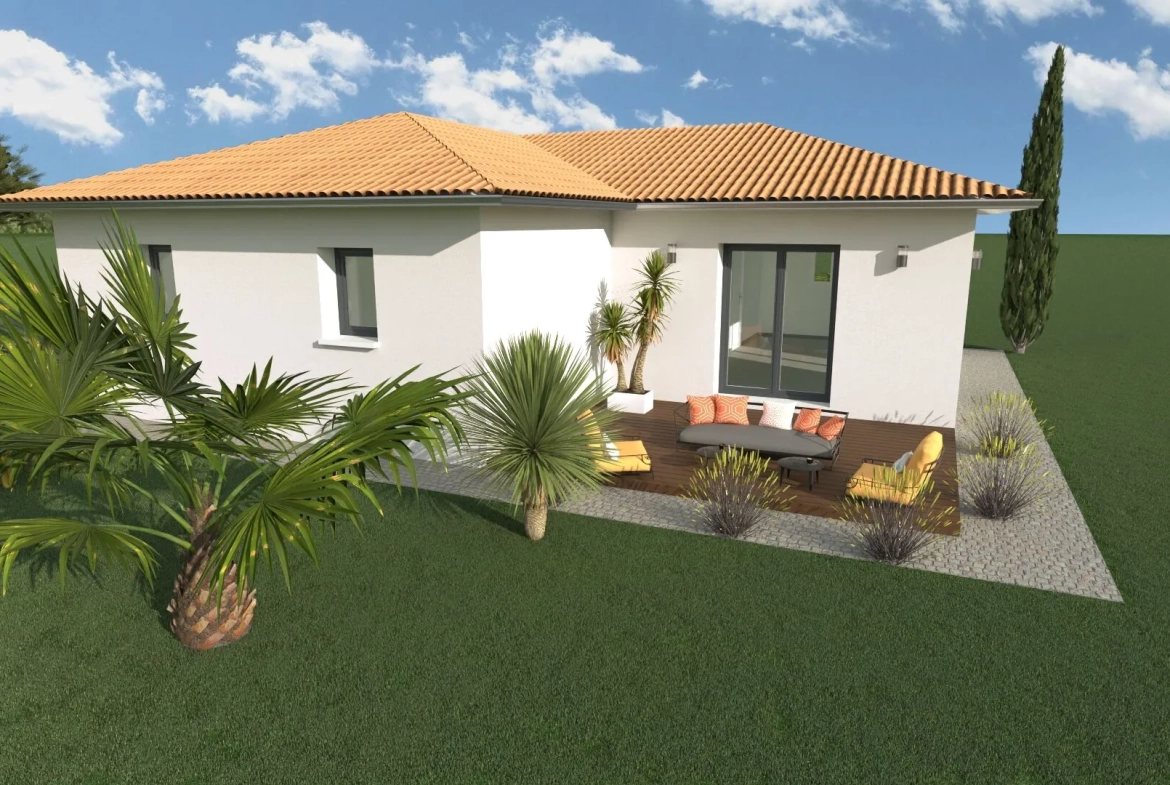Maison 3 chambres à HINX de 84 m² avec terrain de 427 m² - Idéal famille 