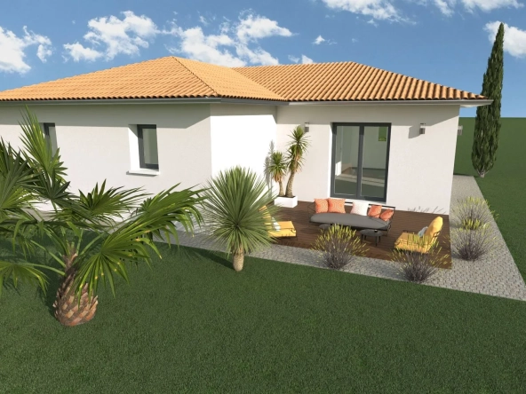 Maison 3 chambres à HINX de 84 m² avec terrain de 427 m² - Idéal famille