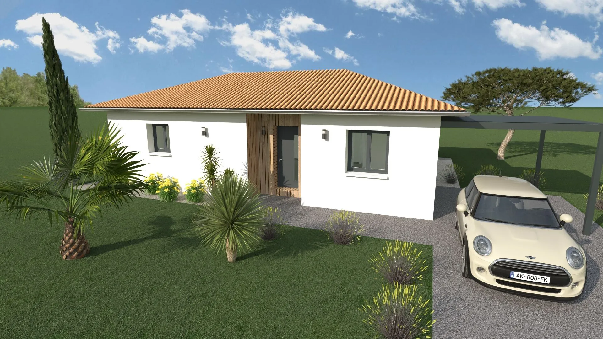 Maison 3 chambres à HINX de 84 m² avec terrain de 427 m² - Idéal famille 
