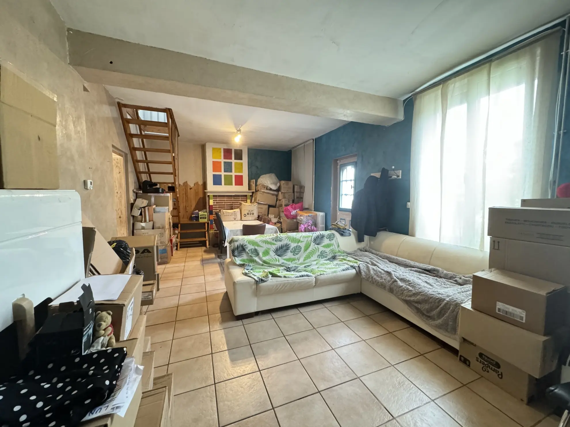 Maison à vendre proche centre-ville de Villers-Bretonneux avec jardin et dépendances 