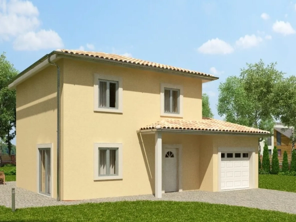 Projet de maison moderne à Amberieux-en-Dombes, 347 m², proche Lyon
