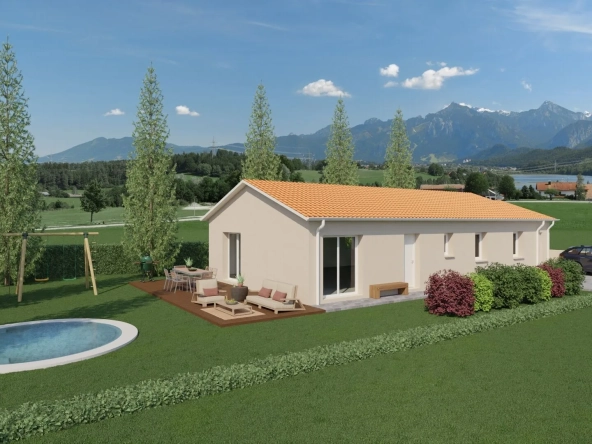 Construction d’une villa 90m² avec 3 chambres à Saint-Sorlin-de-Morestel