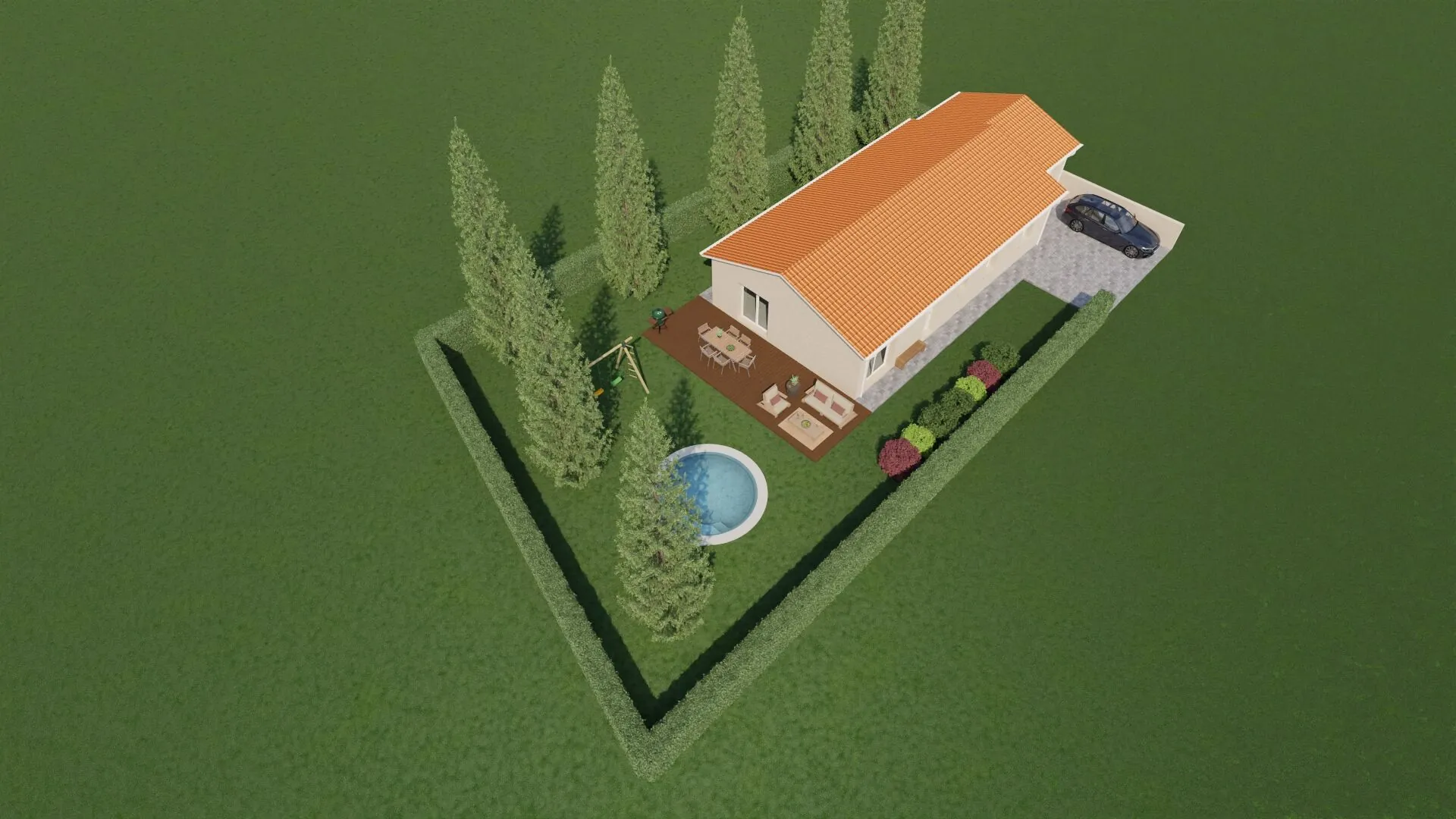 Construction d’une villa 90m² avec 3 chambres à Saint-Sorlin-de-Morestel 