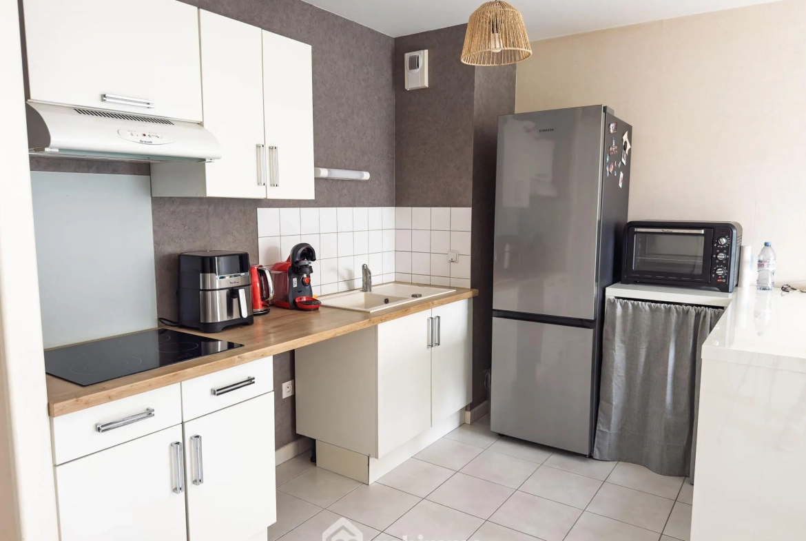 Appartement T2 lumineux de 48m² à Avrillé proche Angers 