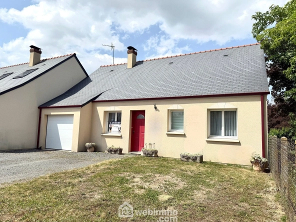 Maison de 75m² à Brain-sur-L'Authion avec jardin et garage - Idéal calme et confort