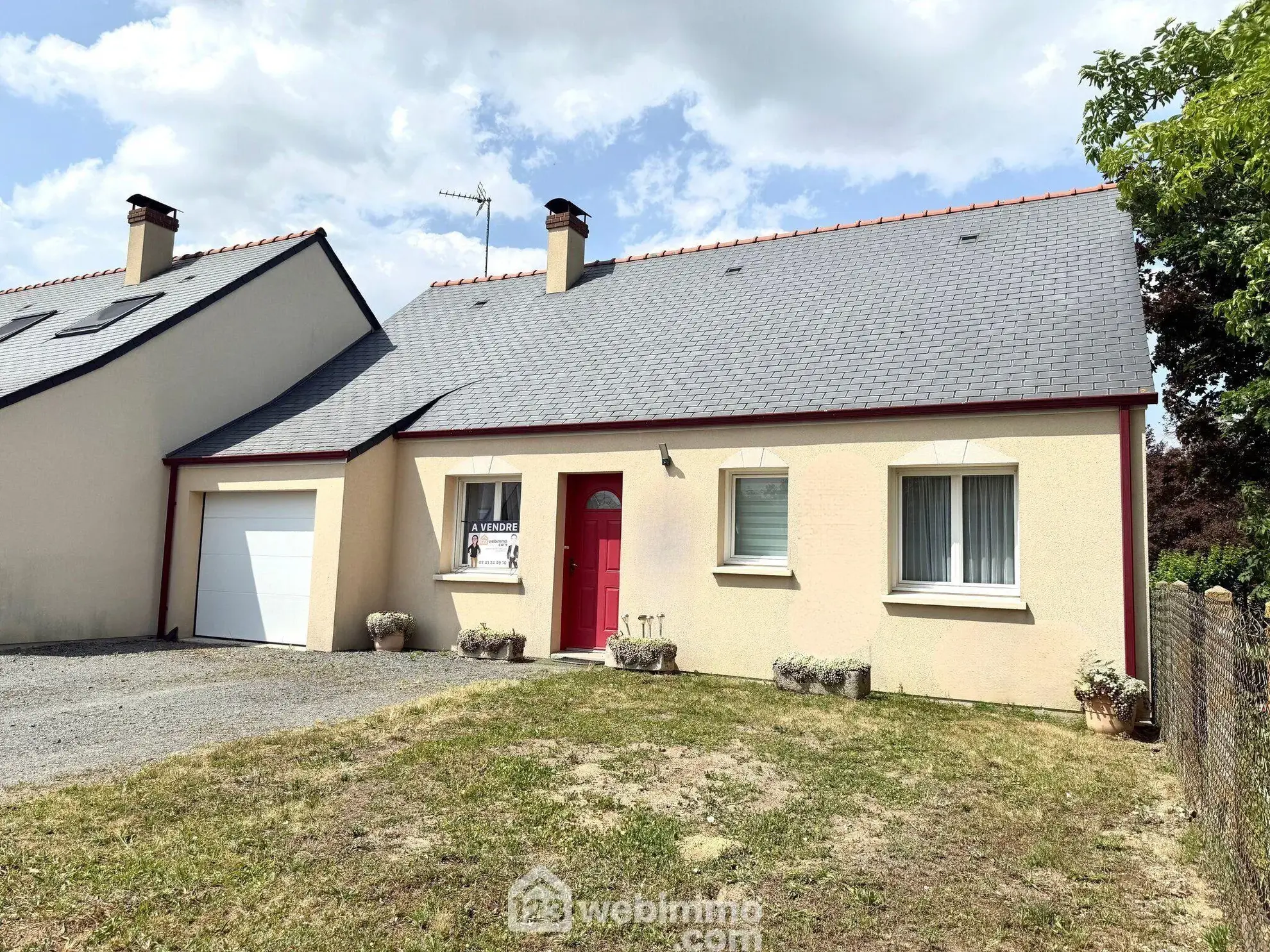 Maison de 75m² à Brain-sur-L'Authion avec jardin et garage - Idéal calme et confort 
