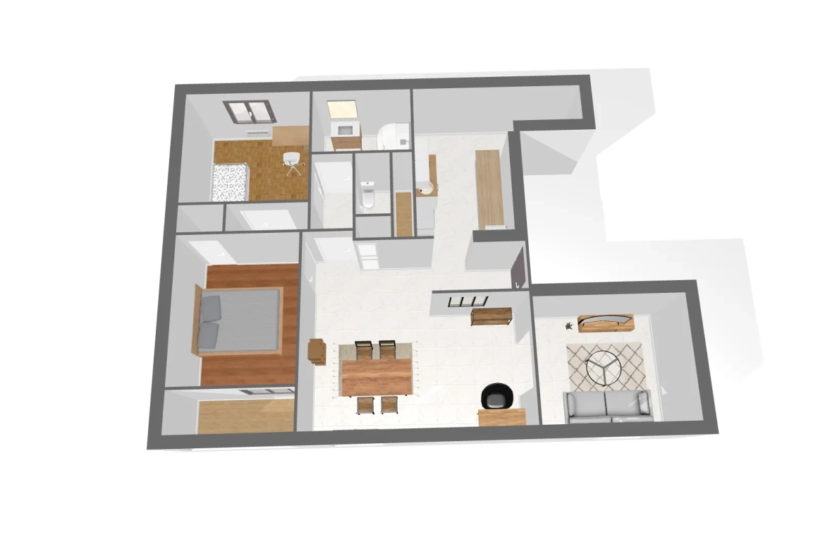 Appartement T3 de 66 m² à Albertville à vendre – Lumineux et bien équipé 