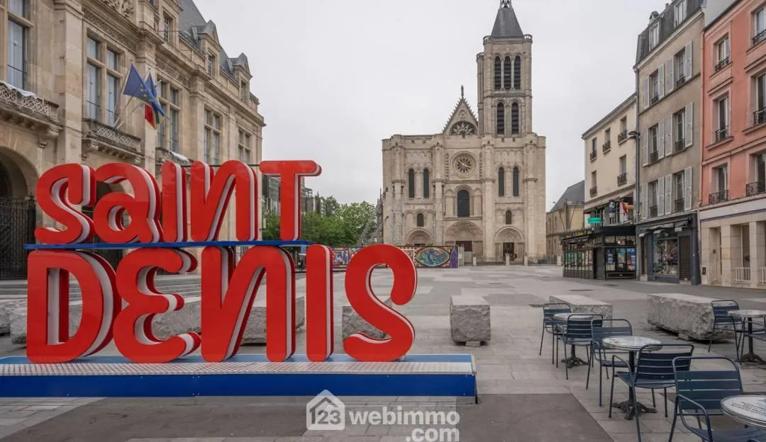 Appartement lumineux de 39 m² à Saint-Denis avec vue sur Paris 