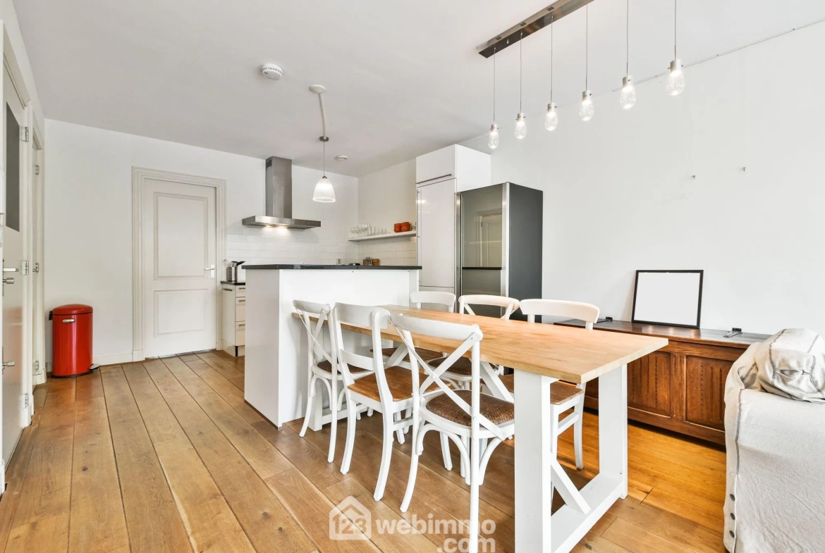 Appartement lumineux de 39 m² à Saint-Denis avec vue sur Paris 