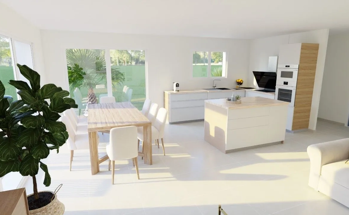 Maison sur mesure à Vielle-Saint-Girons : privée et modulable, terrain inclus 