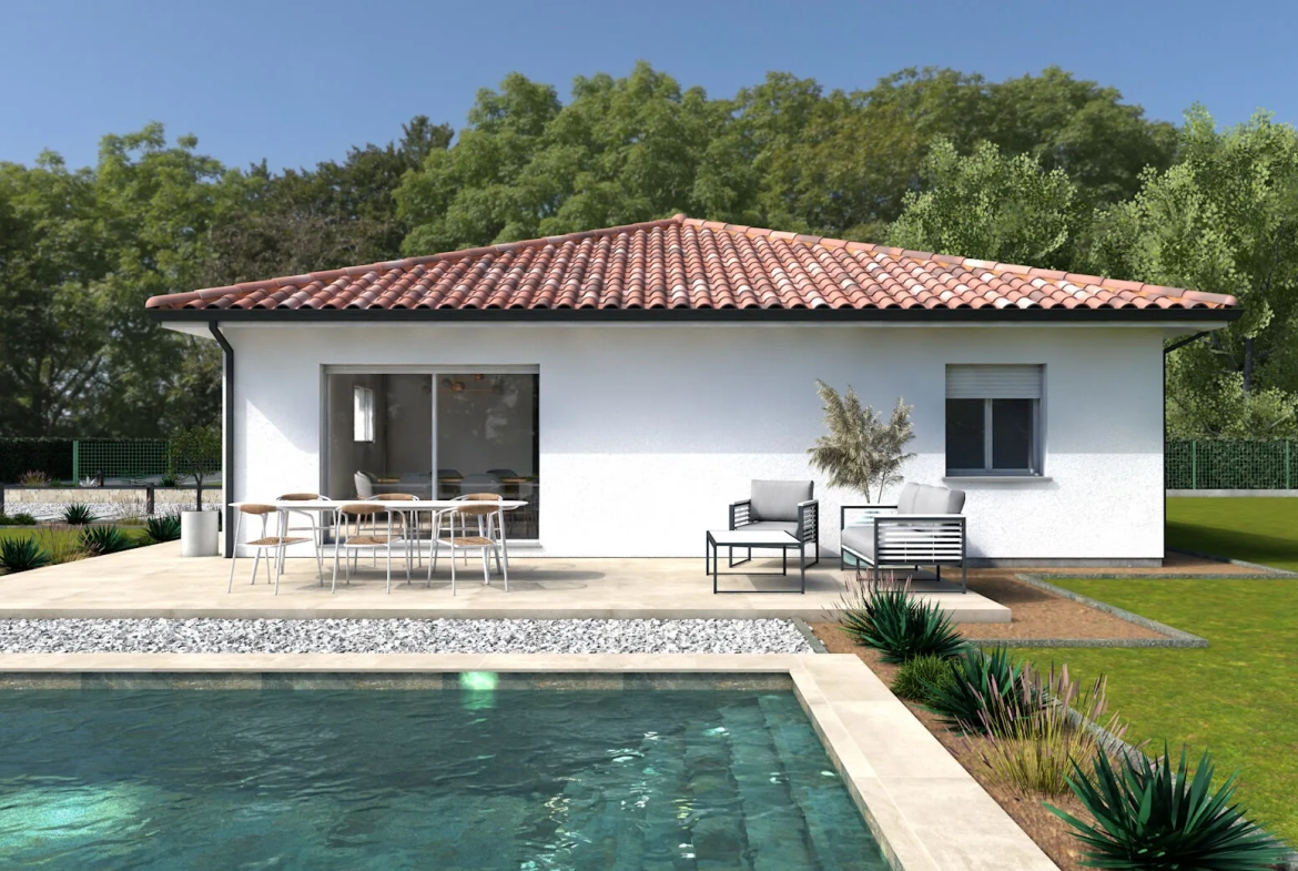 Maison sur mesure à Vielle-Saint-Girons : privée et modulable, terrain inclus 