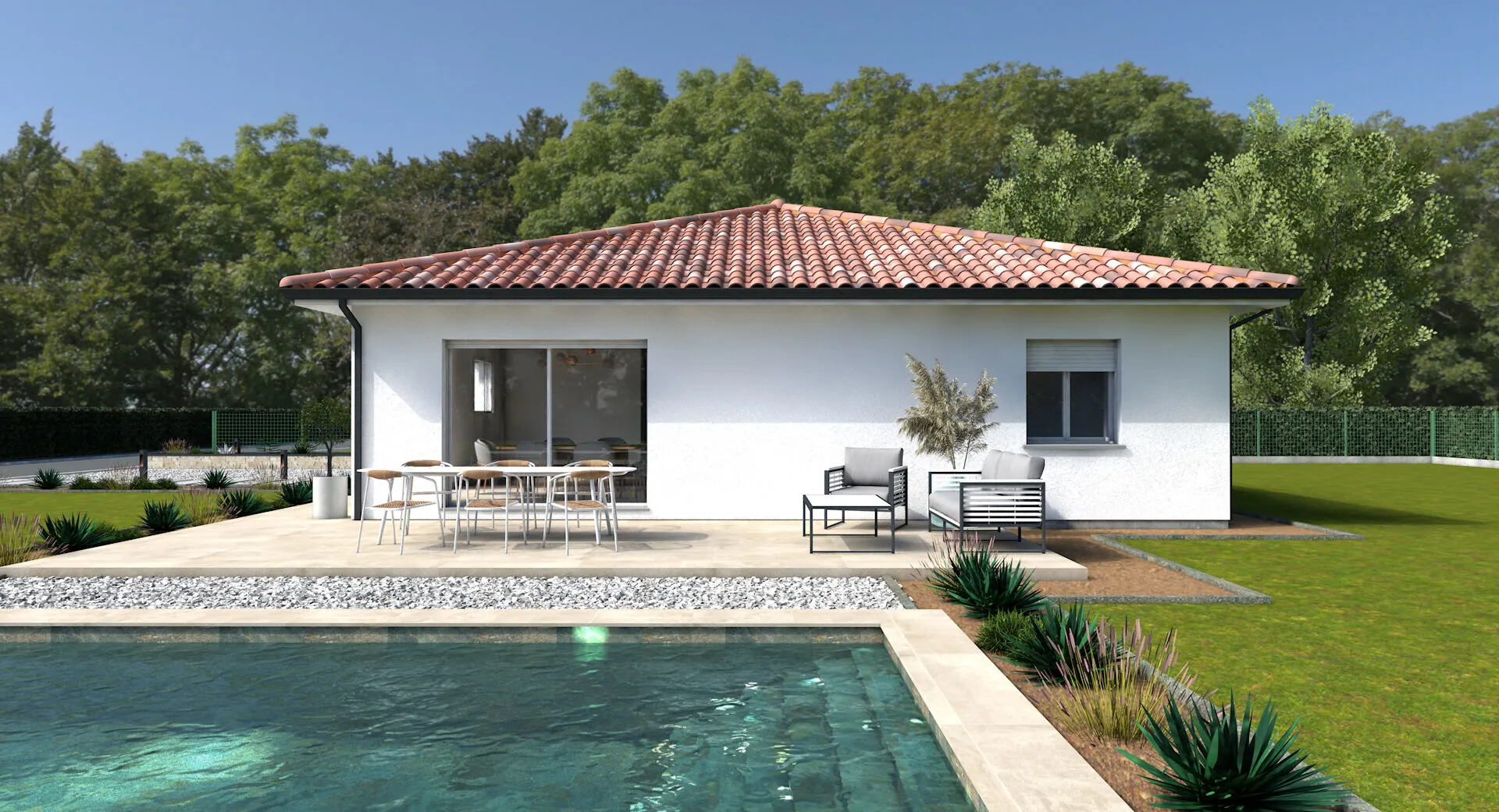 Maison sur mesure à Vielle-Saint-Girons : privée et modulable, terrain inclus 