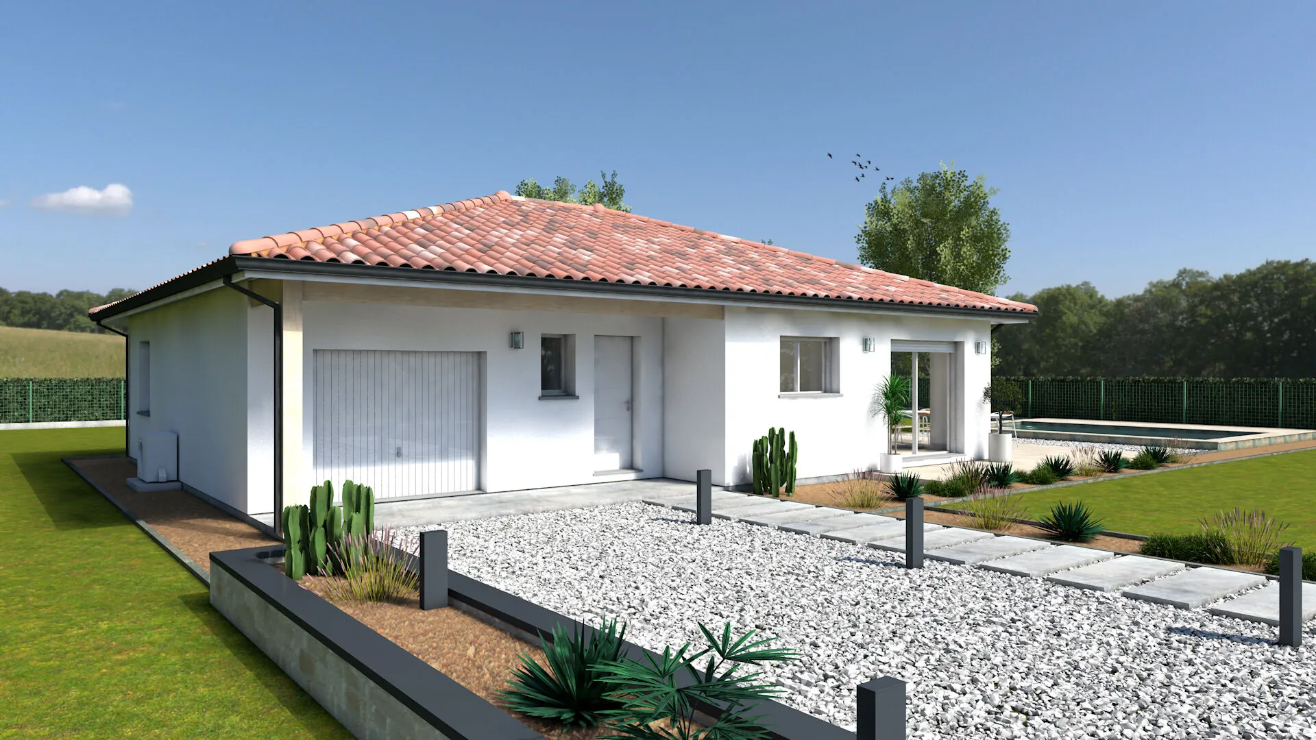 Maison sur mesure à Vielle-Saint-Girons : privée et modulable, terrain inclus 