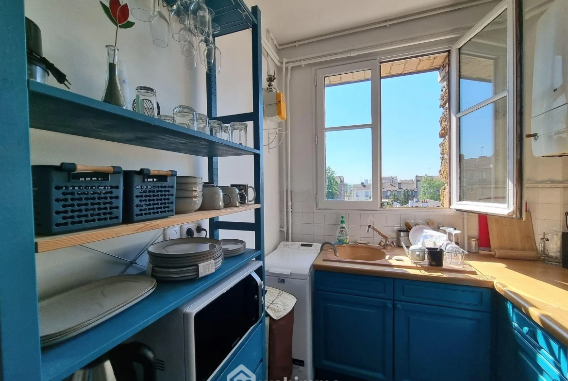 Appartement lumineux de 50 m² à Choisy-le-Roi avec cave et parking 