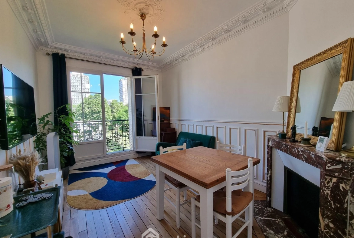 Appartement lumineux de 50 m² à Choisy-le-Roi avec cave et parking 