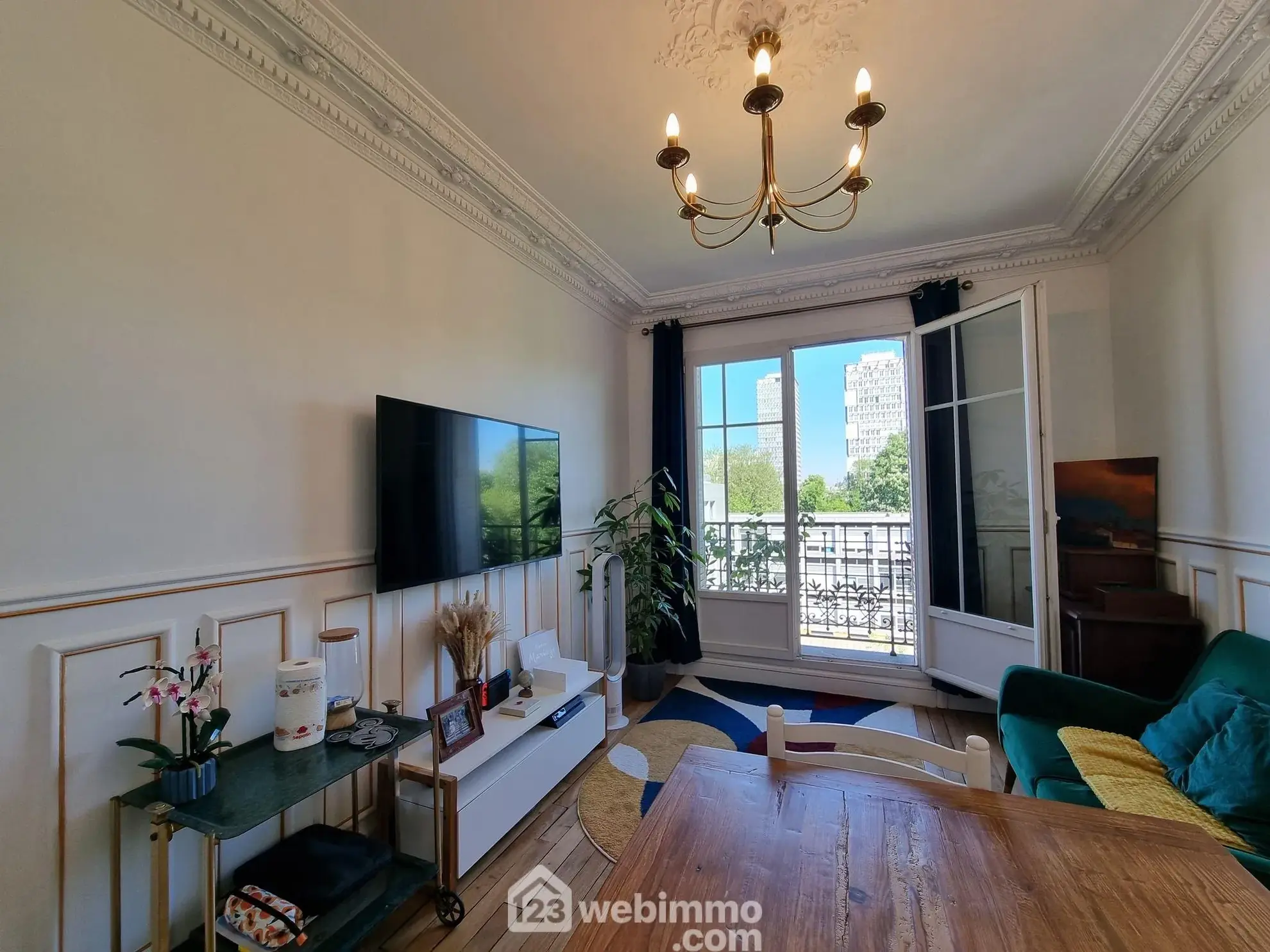 Appartement lumineux de 50 m² à Choisy-le-Roi avec cave et parking 