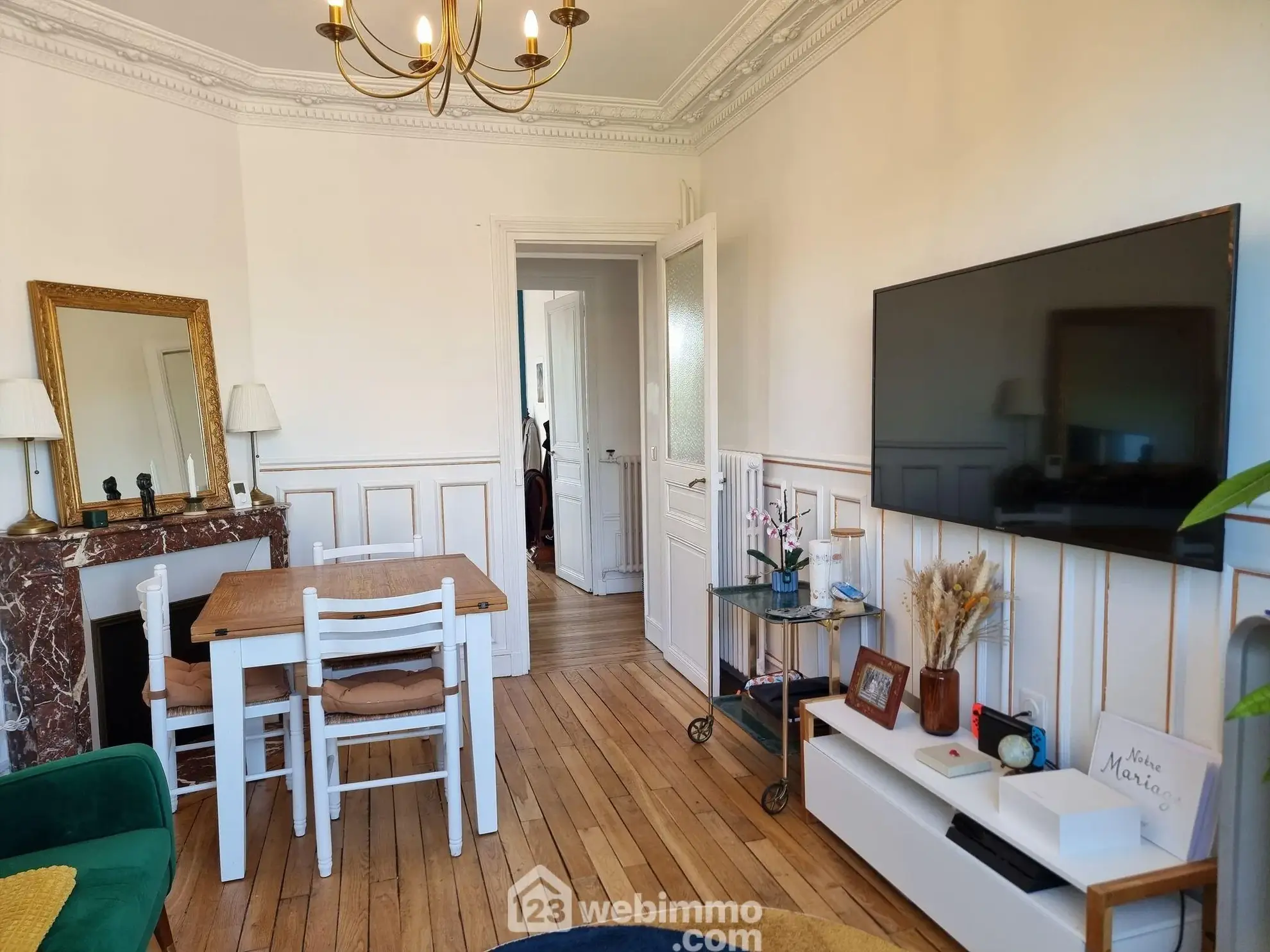 Appartement lumineux de 50 m² à Choisy-le-Roi avec cave et parking 