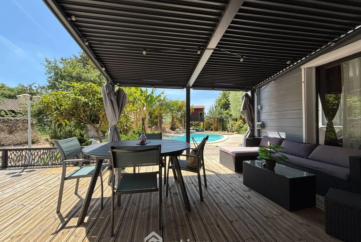 Villa 135 m² avec piscine chauffée à Châtellerault, proche de toutes commodités 