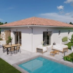Maison 3 chambres avec garage à Aire-sur-l'Adour – Construction neuve clé en main