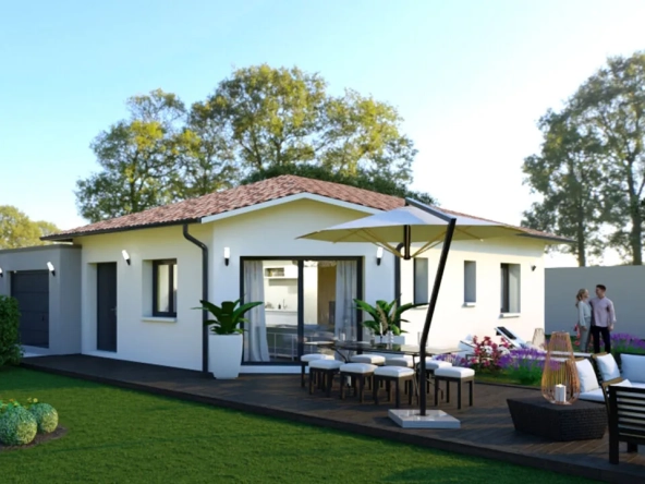 Maison neuve évolutive avec 2 chambres et garage à Saint-Paul-lès-Dax