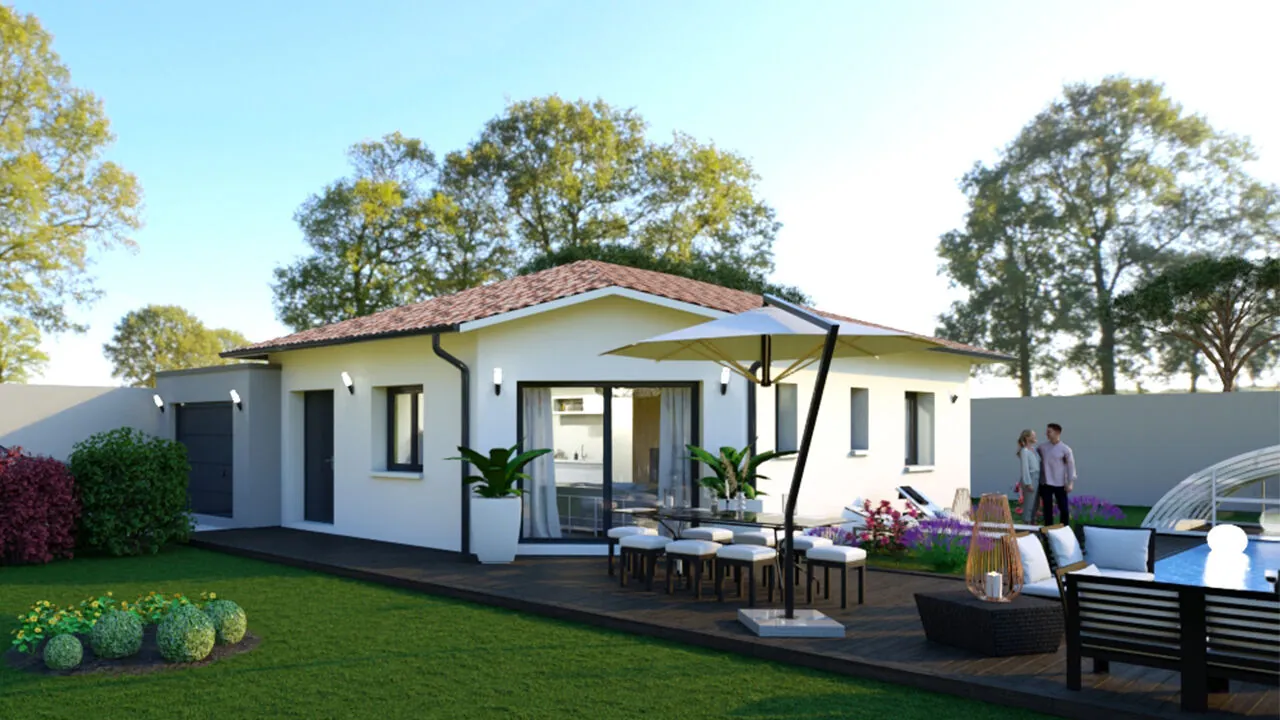 Maison neuve évolutive avec 2 chambres et garage à Saint-Paul-lès-Dax 