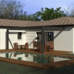 Villa neuve RE 2020 de plain-pied à Labarthe-sur-Lèze - 95 m² avec 4 chambres