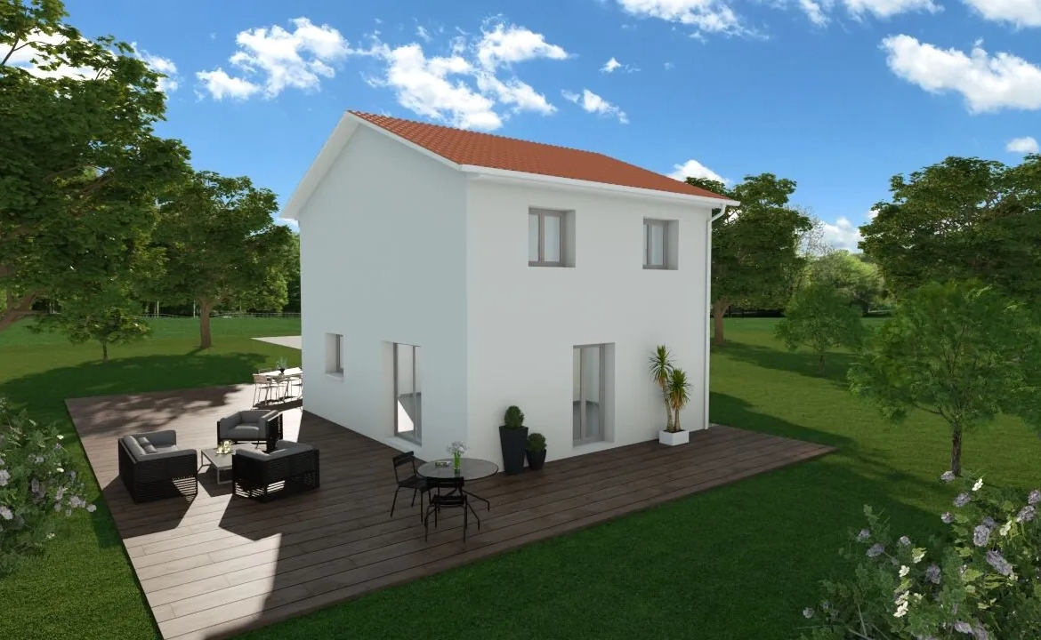 Maison neuve de 90 m² avec 3 chambres à Pontcharra - Construction conforme RE 2020 