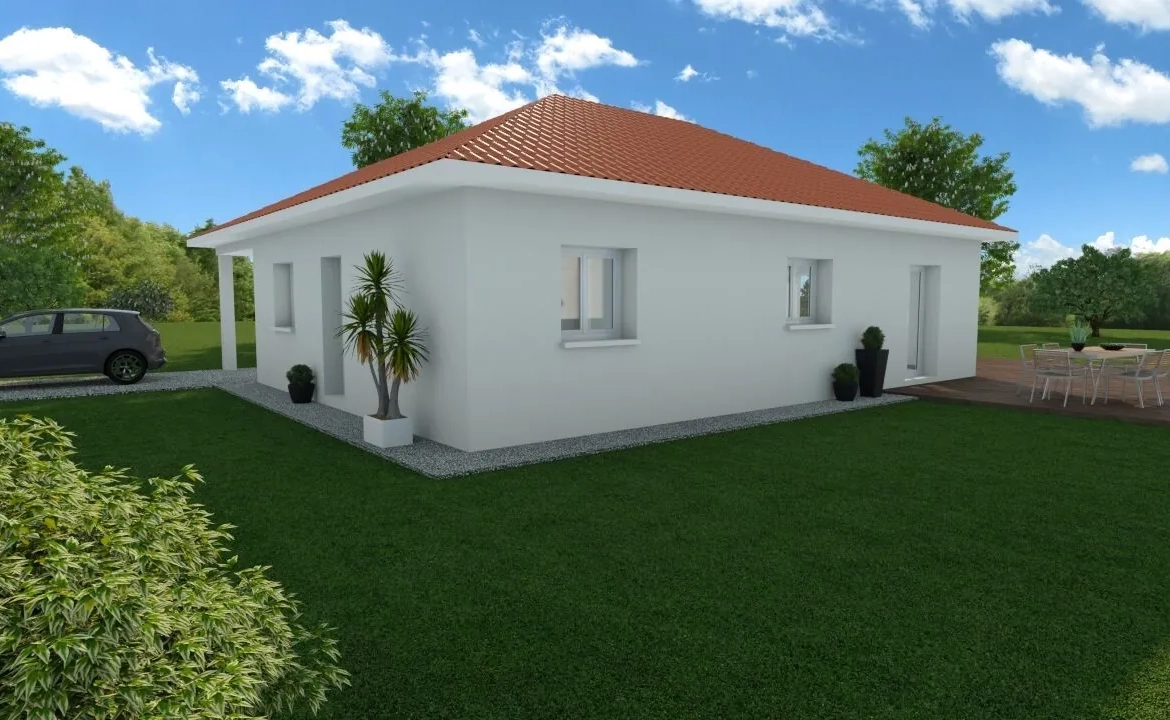 Maison neuve de 90 m² avec 3 chambres à Pontcharra - Construction conforme RE 2020 