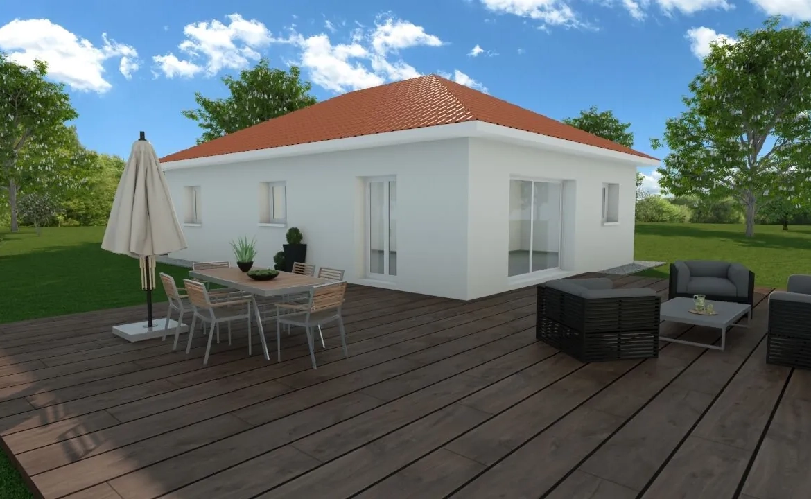 Maison neuve de 90 m² avec 3 chambres à Pontcharra - Construction conforme RE 2020 
