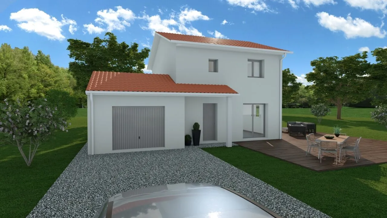 Construction de maison neuve de 90m² à Pontcharra - Performances RE2020 