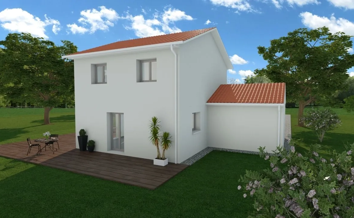 Construction de maison neuve de 90m² à Pontcharra - Performances RE2020 