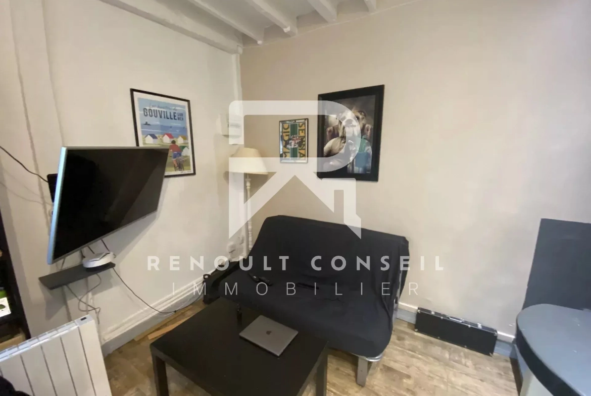 Maison 23 m² avec jardin privé à Rouen Saint-Nicaise, idéal investisseur ou primo-accédant 