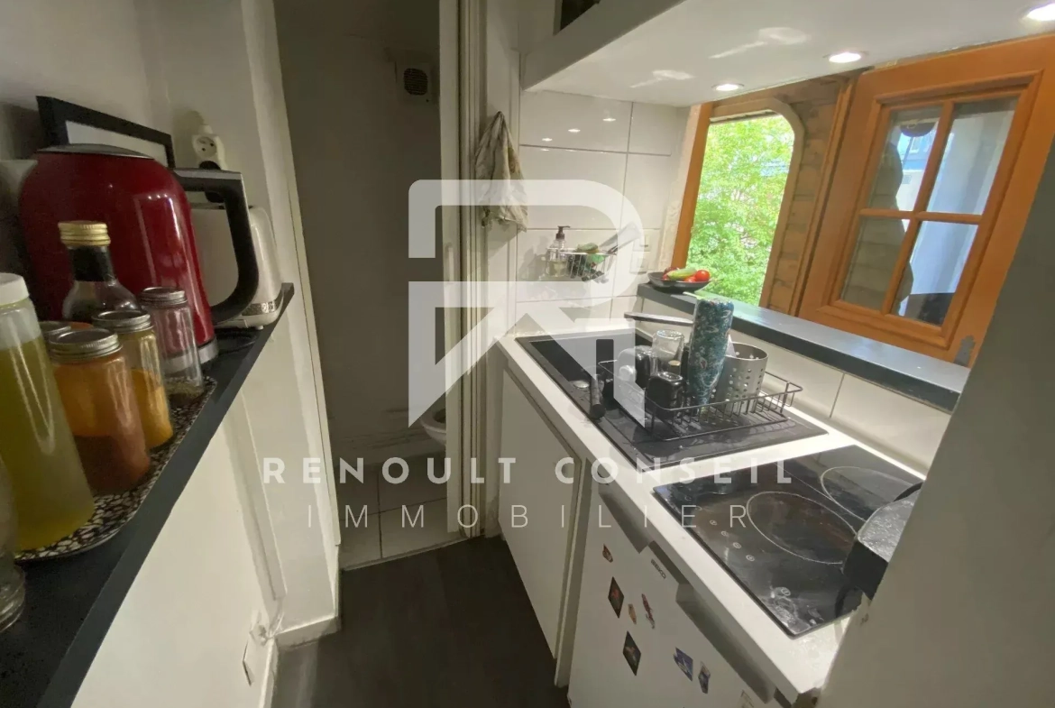 Maison 23 m² avec jardin privé à Rouen Saint-Nicaise, idéal investisseur ou primo-accédant 