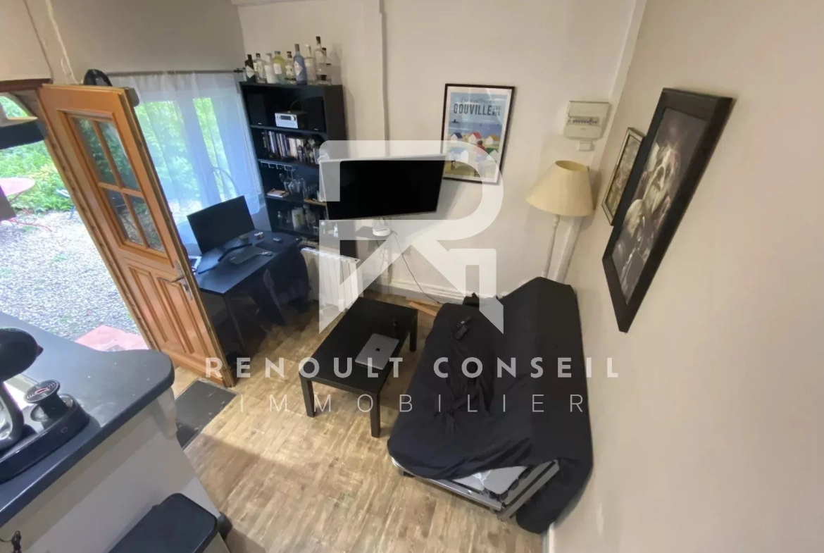 Maison 23 m² avec jardin privé à Rouen Saint-Nicaise, idéal investisseur ou primo-accédant 