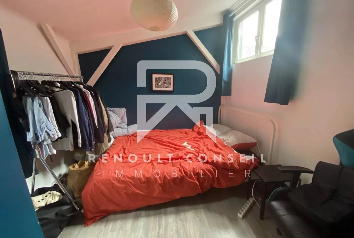 Maison 23 m² avec jardin privé à Rouen Saint-Nicaise, idéal investisseur ou primo-accédant 