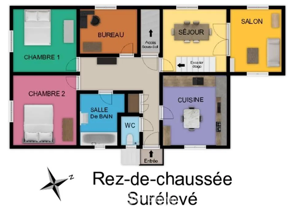 Maison individuelle de 181 m² à Châtellerault avec terrain et rénovations récentes 