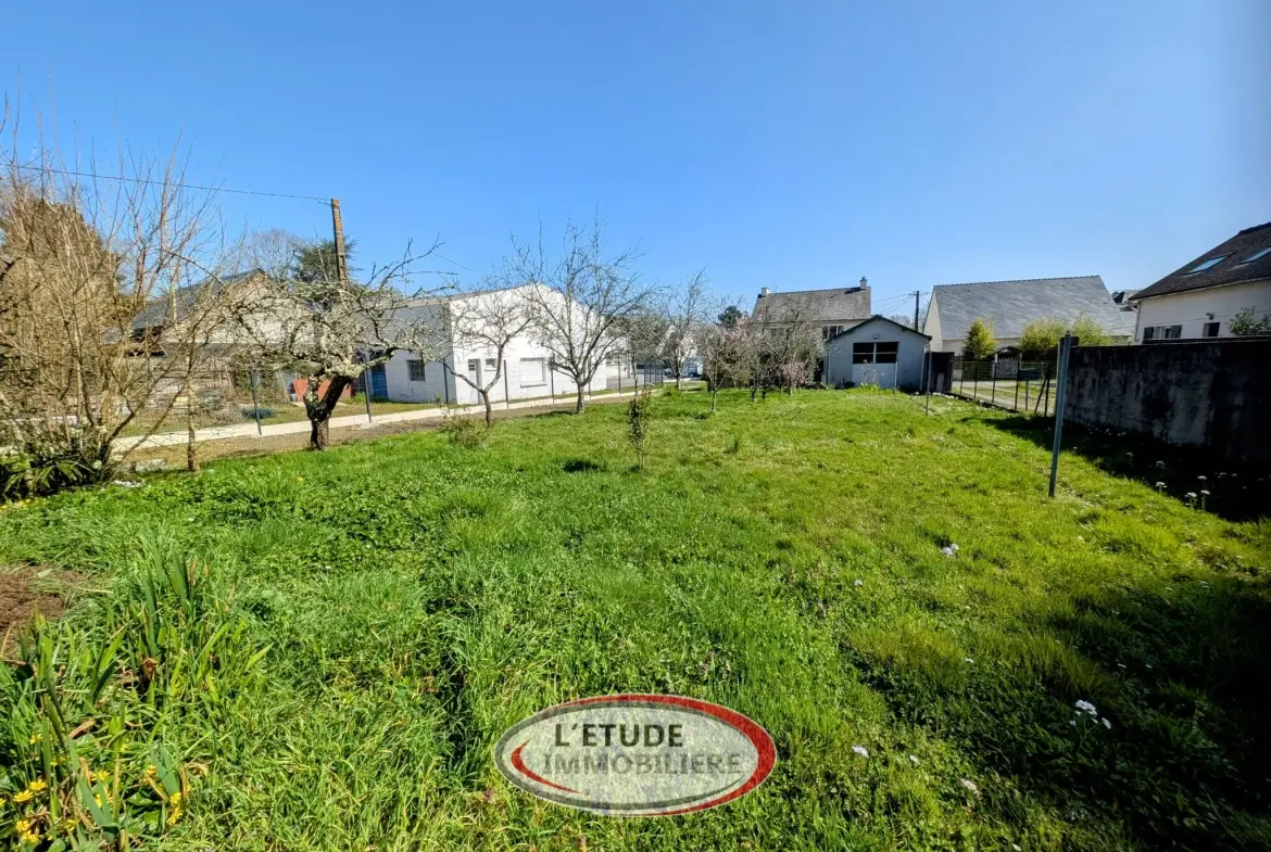 Terrain constructible de 579 m² à La Chapelle-sur-Erdre, secteur prisé 