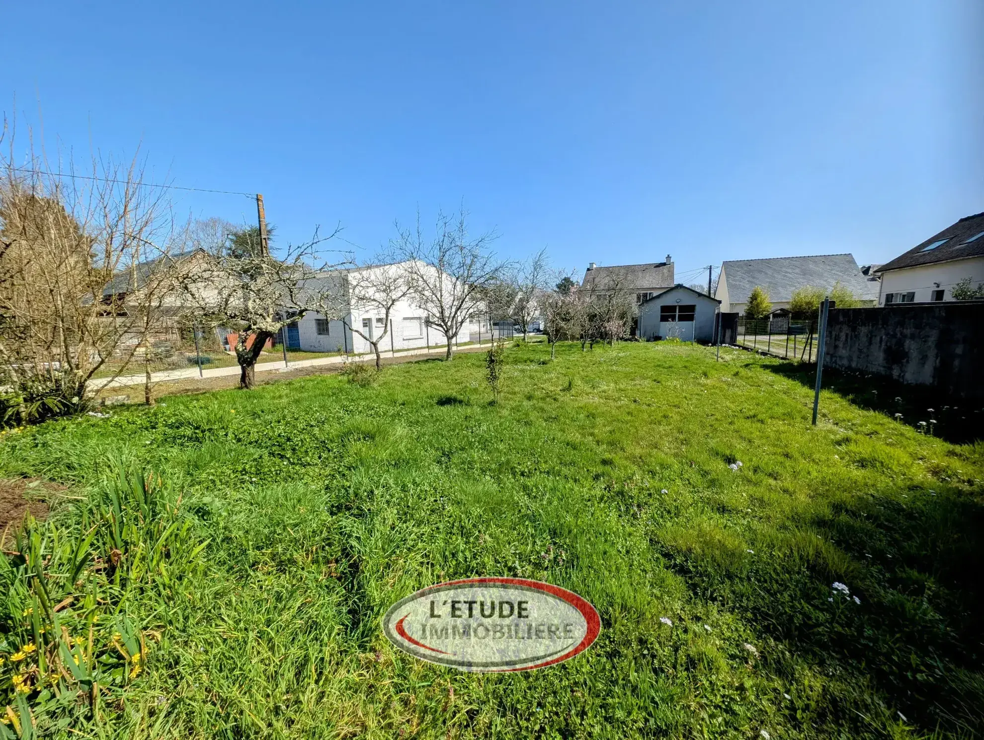 Terrain constructible de 579 m² à La Chapelle-sur-Erdre, secteur prisé 
