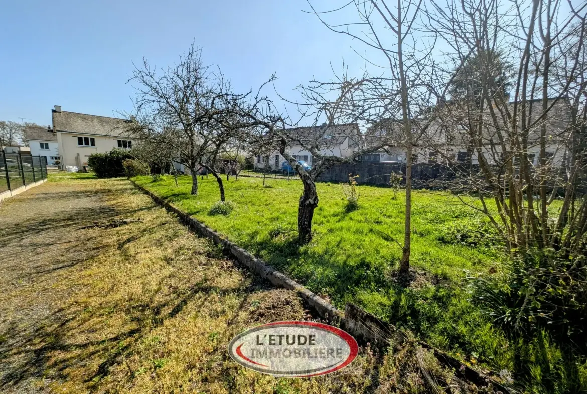 Terrain constructible de 579 m² à La Chapelle-sur-Erdre, secteur prisé 