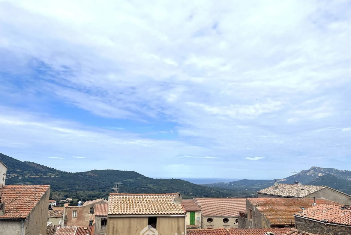 Maison de village de 63 m² à Calenzana, authenticité et volumes 
