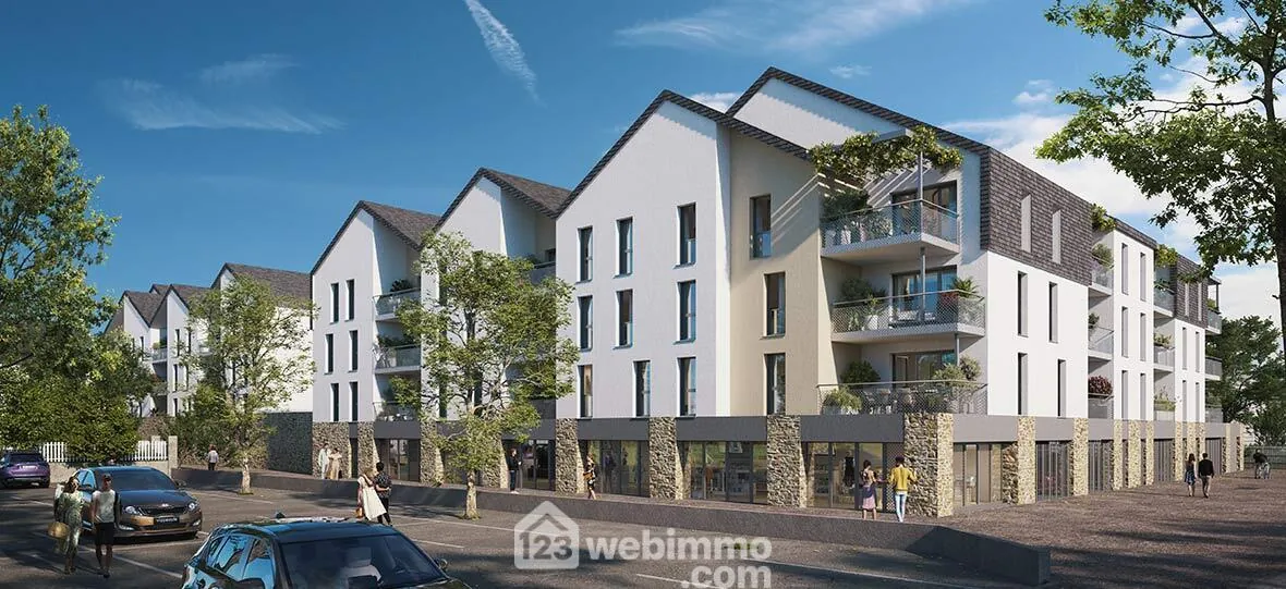 Appartement neuf de 35 m² à Chalonnes-sur-Loire avec terrasse et parking 